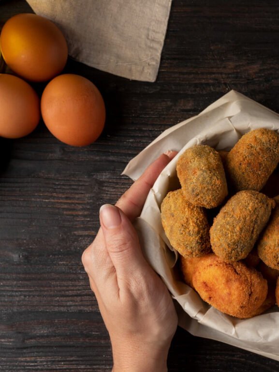 Bolinho de Bacalhau sem glúten