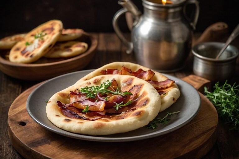 Bacon Naan: Combinação Perfeita