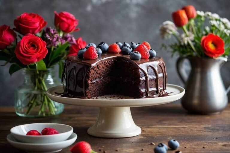 Bolo de Chocolate Fofinho Sem Glúten