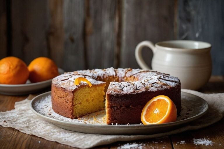 Bolo Fácil de Laranja Sem Glúten