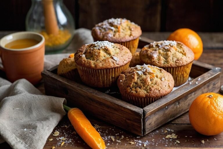 Muffins de Cenoura e Laranja